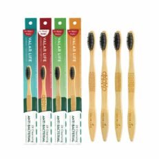 Bamboo Toothbrush ( Charcoal bristles )
