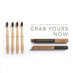Bamboo Toothbrush ( Charcoal bristles )