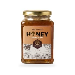 Navanila Kombu Honey 500g bottle on white background